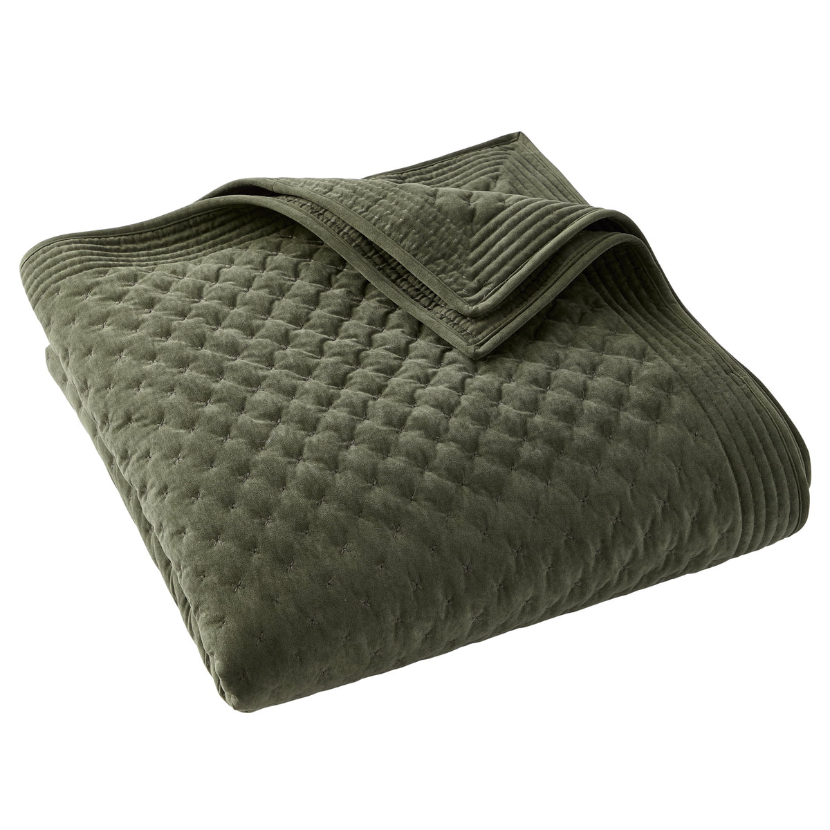 AVERO™ Tufted Matte Velvet Quilt, King - AVERO™