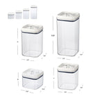 AVERO™ Flip-Tite 4-Pack Square Food Storage Container Set - AVERO™