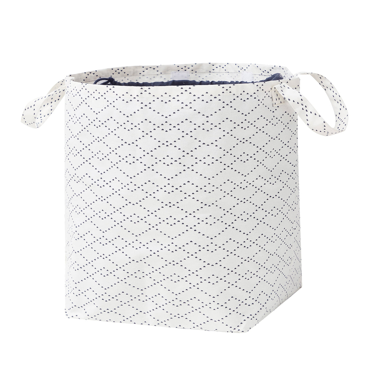 AVERO™ (2 Pack) Better Homes Gardens Whiteblack Lattice Laundry Tote 16 in x 20 in - AVERO™
