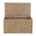 AVERO™ XL Braided Seagrass Storage Trunk - AVERO™