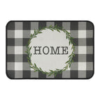 AVERO™ 4 Pack Buffalo Check Home Kitchen Rug 20 x 30 65 Polypropylene 35 Polyester Grey - AVERO™