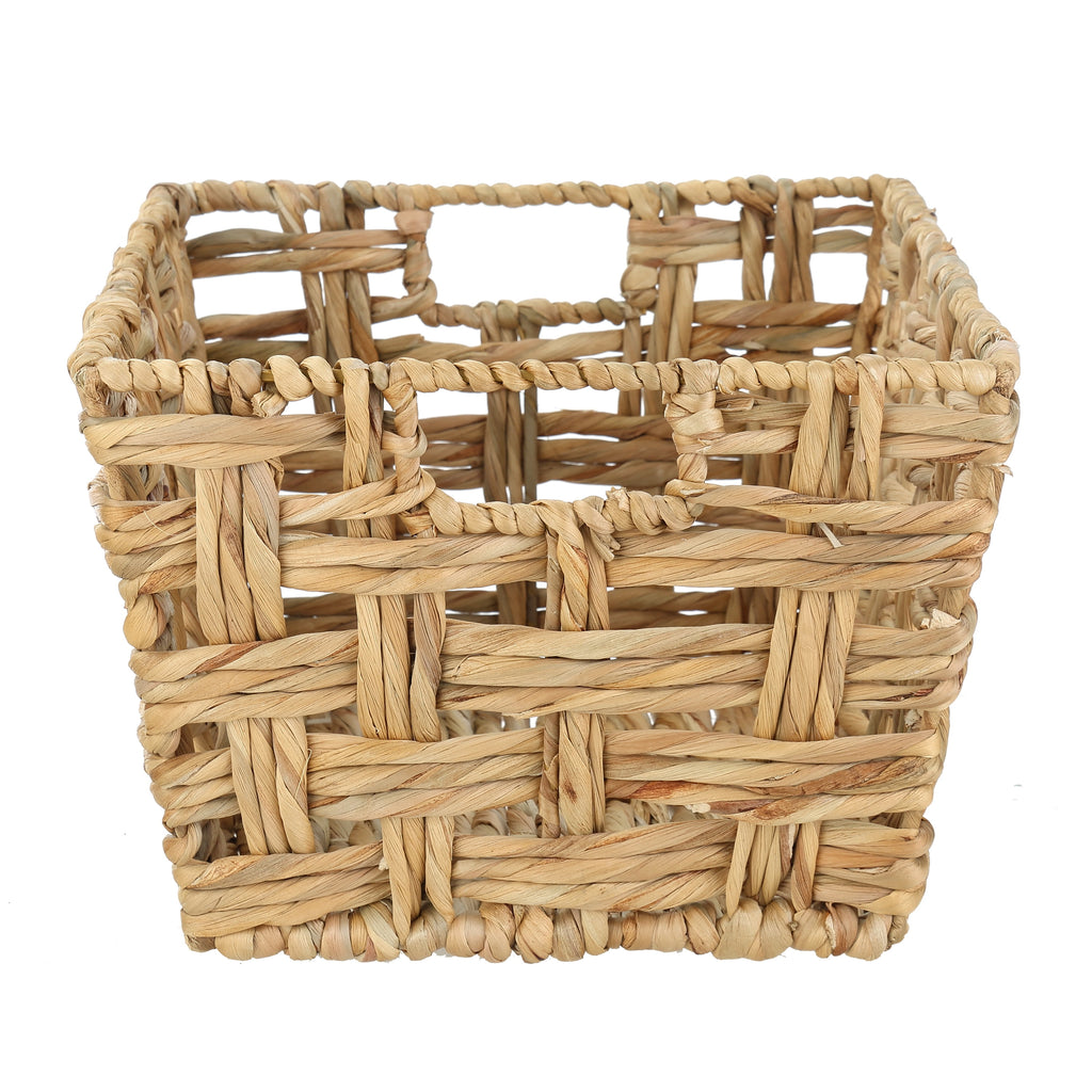 AVERO™ Medium Hyacinth Twist Storage Basket with Handles, 2 Pack - AVERO™