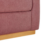 AVERO™ Lillian Accent Swivel Chair, Rose Boucle - AVERO™
