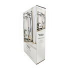 AVERO™ Jace Freestanding Metal 2-Rod Garment Clothes Rack with 4 Wooden Shelves, Black - AVERO™