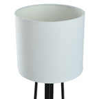 AVERO™ Modern Matte Black Table Lamp with Classic Drum Shade - AVERO™