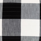 AVERO™ Buffalo Plaid Cotton Quilt, King, Black & White Bedding - AVERO™