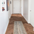 AVERO™ 5 Pack Carnival Stripe Polypropylene Assorted Earth Tones Indoor Area Rug 20 x 54 - AVERO™