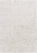 AVERO™ 5' x 7' Gray Geometric Block Hi Low Area Rug - AVERO™
