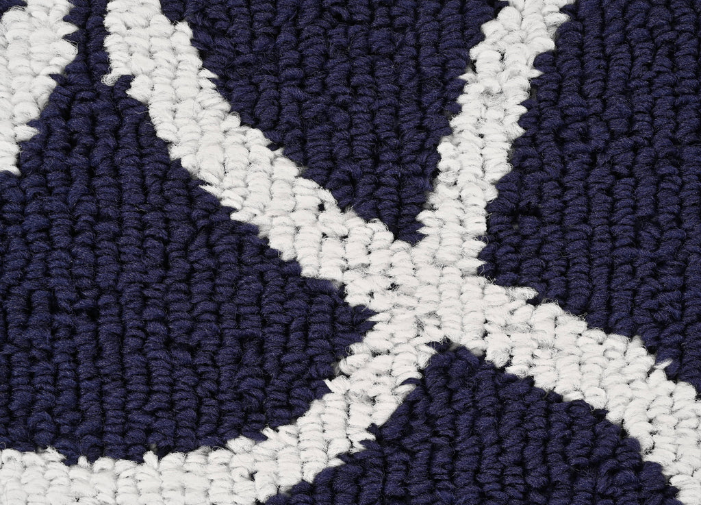 AVERO™ Drizzle Navy/White Indoor Area Rug, 7'6" x 9'6" - AVERO™
