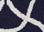 AVERO™ Drizzle Navy/White Indoor Area Rug, 7'6" x 9'6" - AVERO™