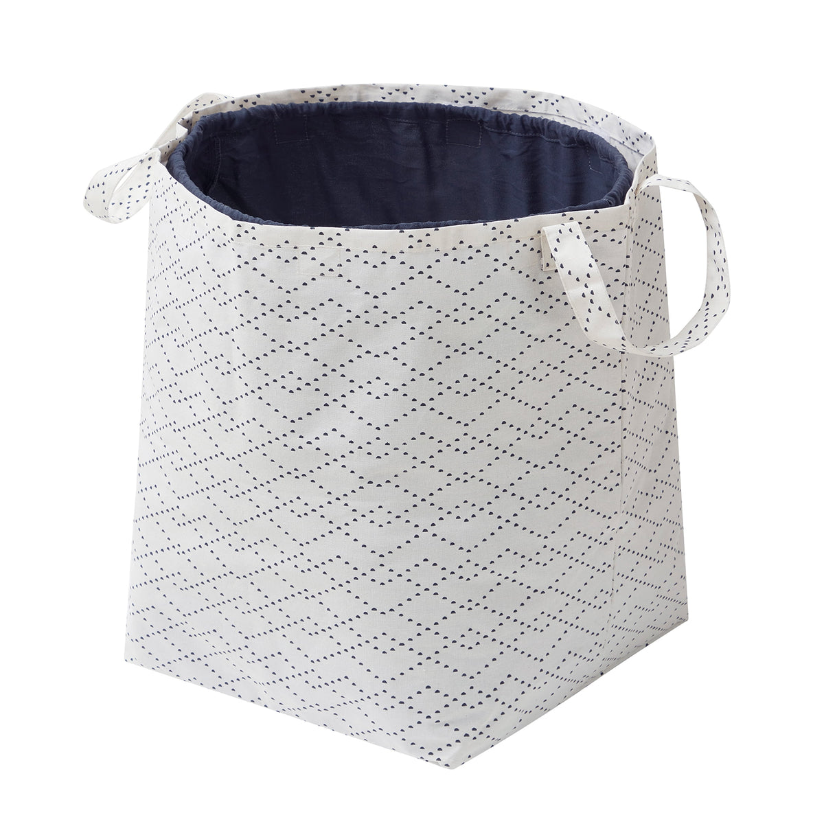 AVERO™ (2 Pack) Better Homes Gardens Whiteblack Lattice Laundry Tote 16 in x 20 in - AVERO™