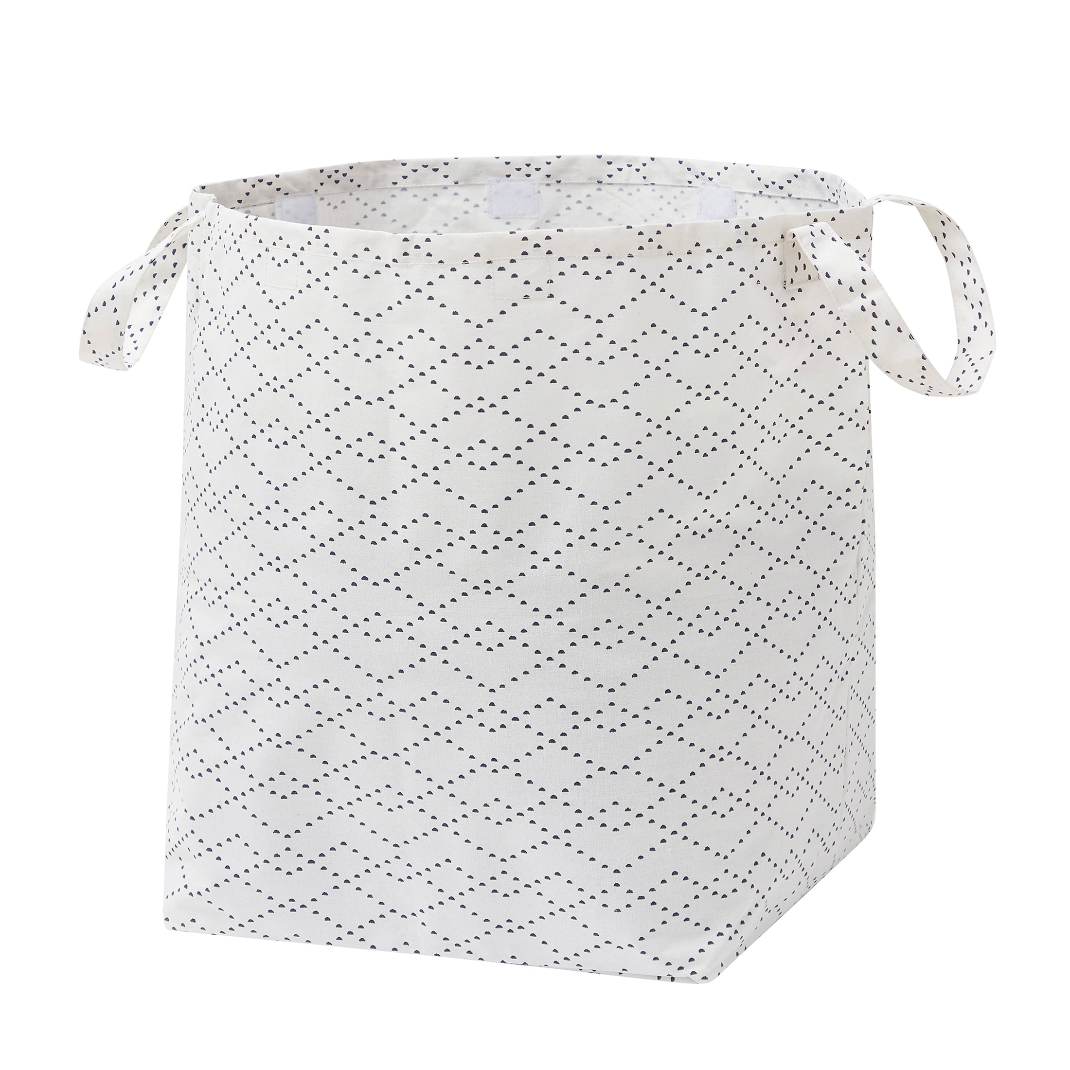 AVERO™ (2 Pack) Better Homes Gardens Whiteblack Lattice Laundry Tote 16 in x 20 in - AVERO™