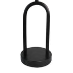AVERO™ (3 pack) 16.75 in Black Metal Arch Table Lamp with White Fabric Shade - AVERO™
