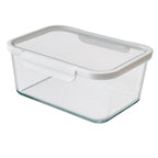 AVERO™ (2 Pack) Better Homes Gardens 14cup Rectangle Glass Food Storage Container with Tritan Lid. Set of 1 2 Pieces Well Suited to Refrigerator Organization - AVERO™