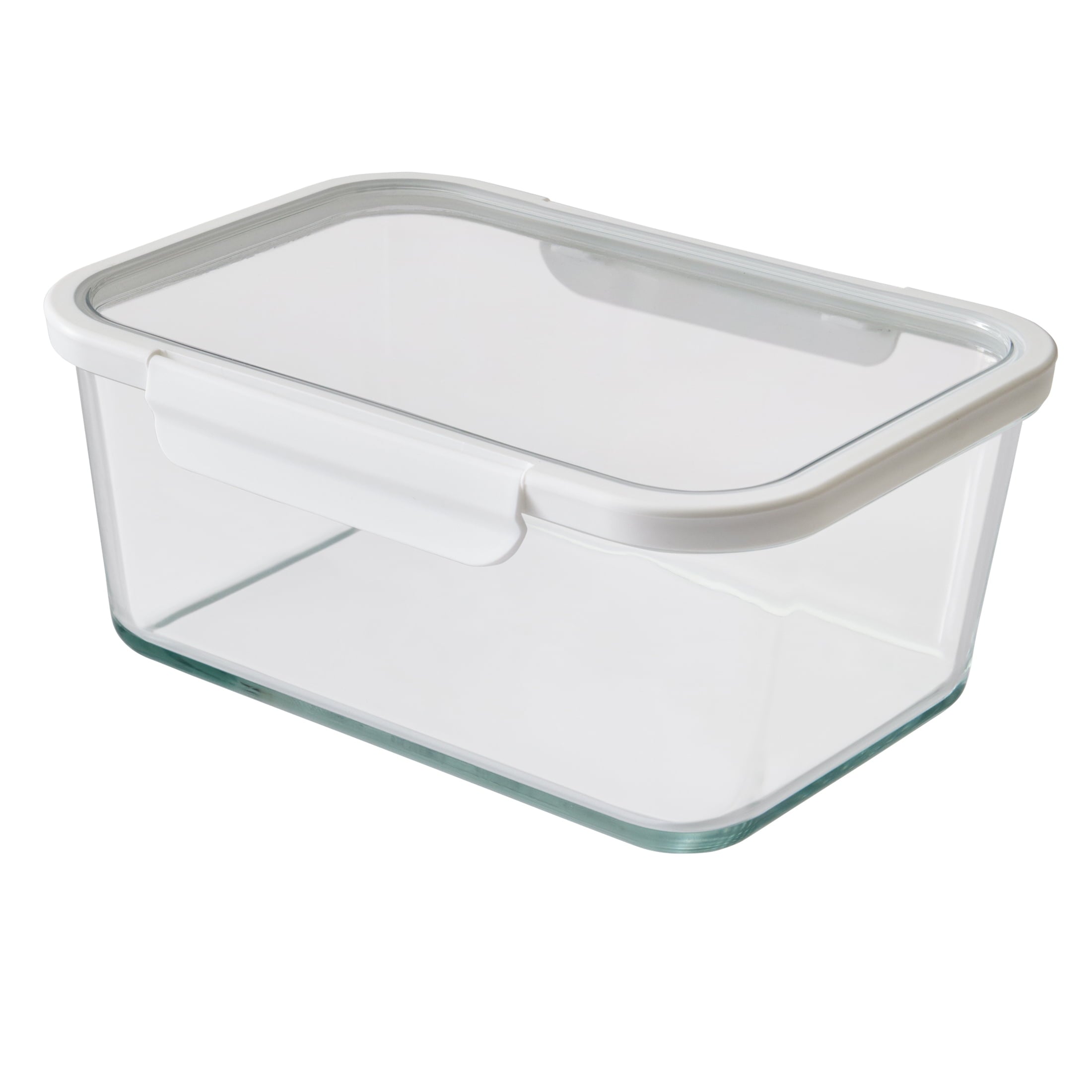 AVERO™ (2 Pack) Better Homes Gardens 14cup Rectangle Glass Food Storage Container with Tritan Lid. Set of 1 2 Pieces Well Suited to Refrigerator Organization - AVERO™