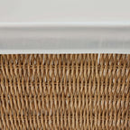 AVERO™ Resin Poly Rattan Laundry Hamper with Fabric Liner, Adult - AVERO™
