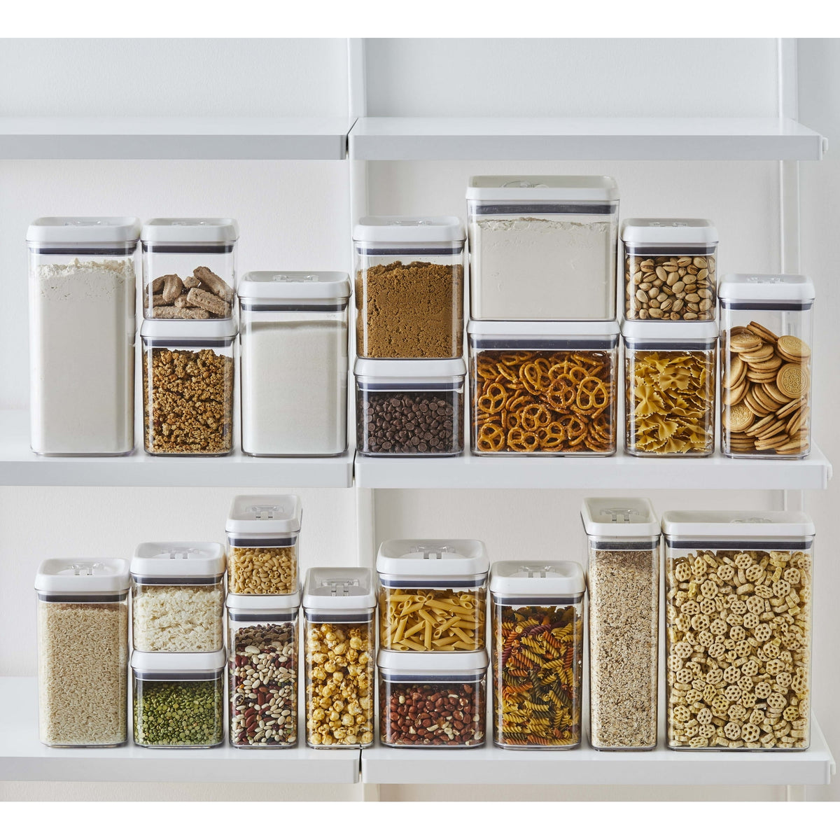 AVERO™ (2 Pack) Better Homes Gardens Canister 17.3 Cup Flip Tite Rectangular Food Storage Container - AVERO™