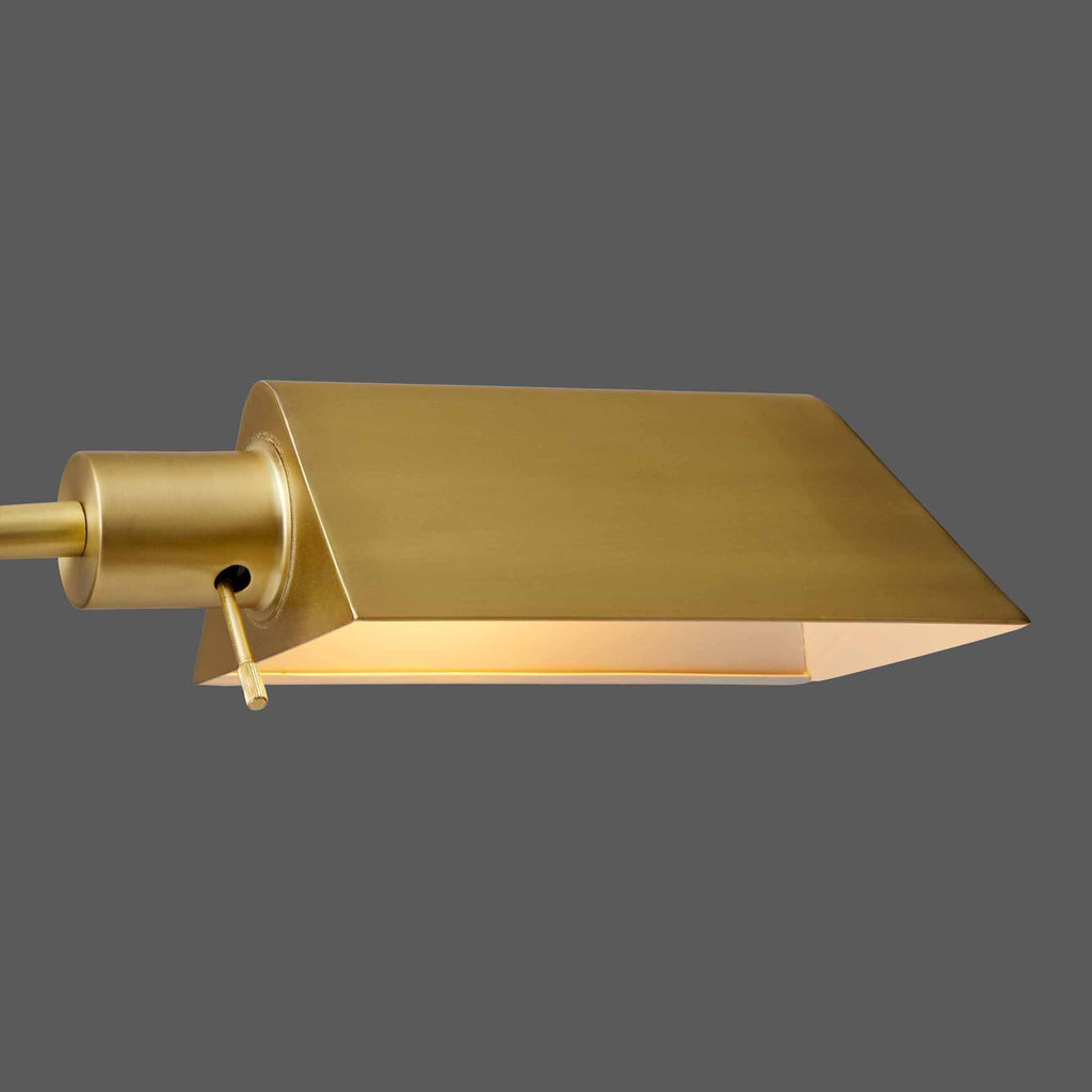 AVERO™ 1-Light Modern Adjustable Brass Floor Lamp Gold - AVERO™
