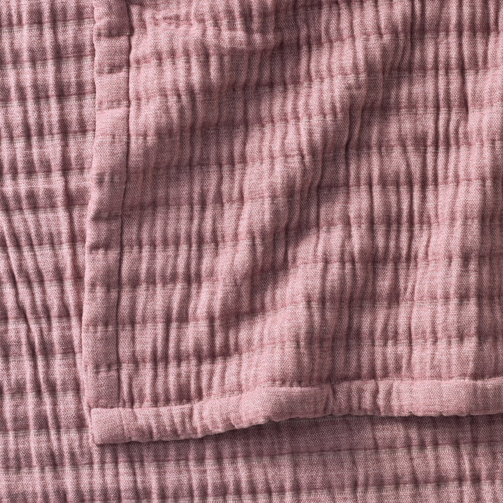AVERO™ Chenille Gauze Bed Blanket, Violet Gem, King Size, 90 x 108 in - AVERO™