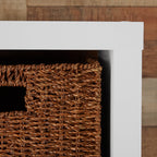 AVERO™ (4 pack) 12 Cube Storage Organizer, White Texture - AVERO™