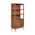 AVERO™ Greyson Bookcase, Acorn Finish - AVERO™