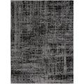AVERO™ 60"x79" Black and Gray Abstract Indoor Area Rug - AVERO™