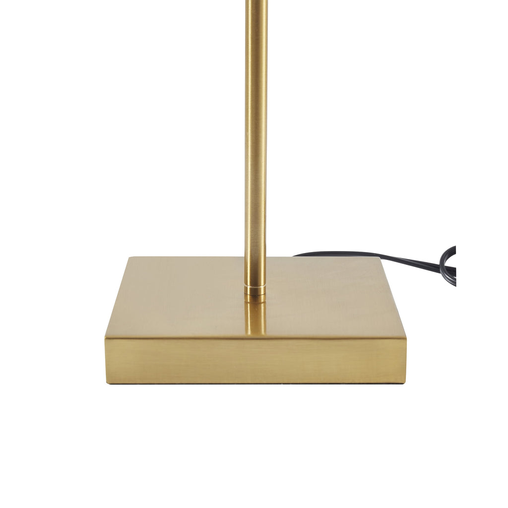 AVERO™ 21" Gold Brass Pleated Shade Table Lamp - AVERO™