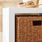 AVERO™ 2 Cube Storage Organizer, Textured White - AVERO™