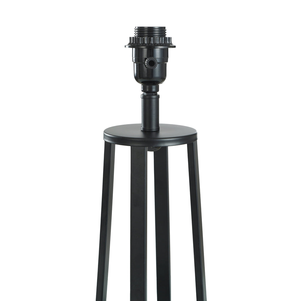 AVERO™ Modern Matte Black Table Lamp with Classic Drum Shade - AVERO™