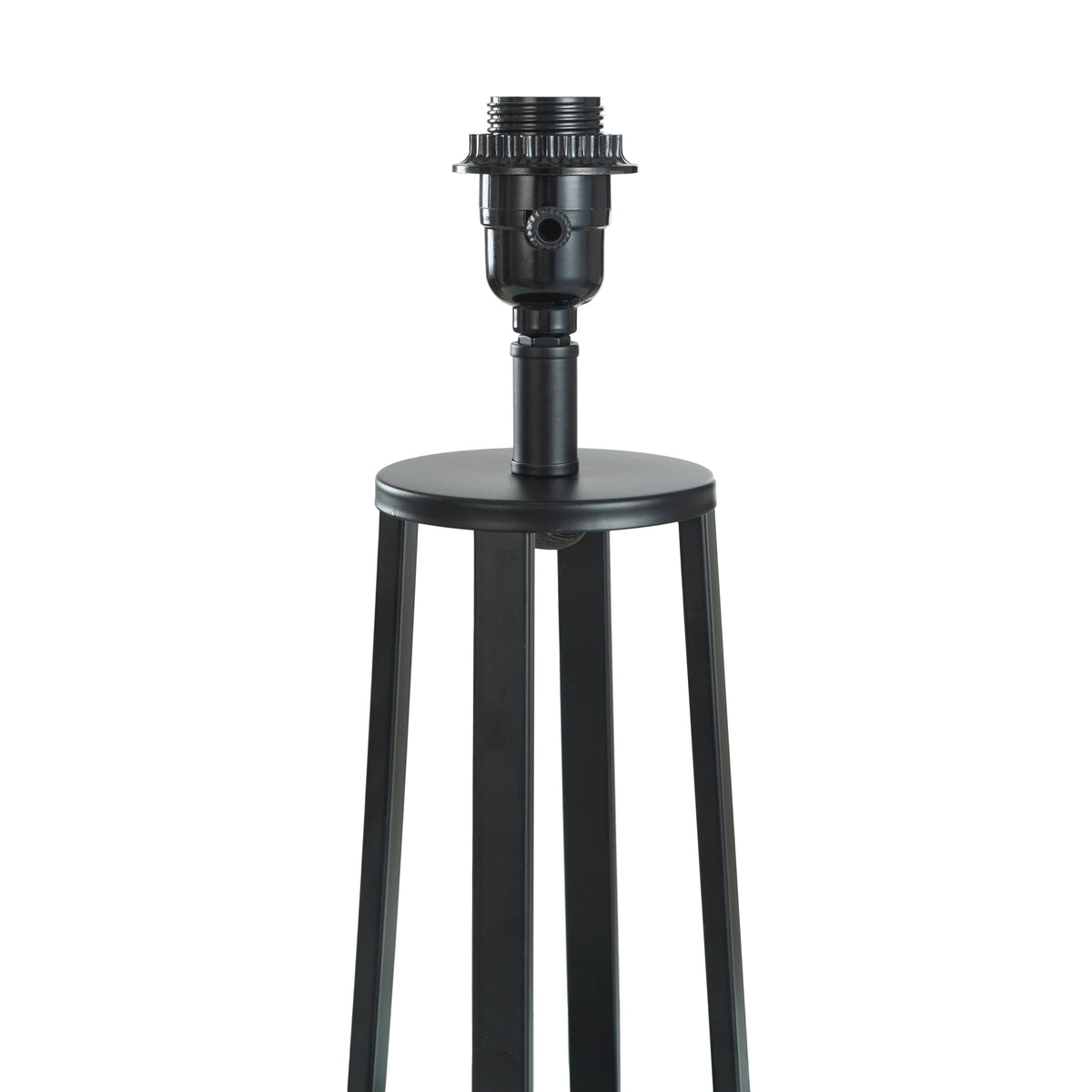 AVERO™ Modern Matte Black Table Lamp with Classic Drum Shade - AVERO™