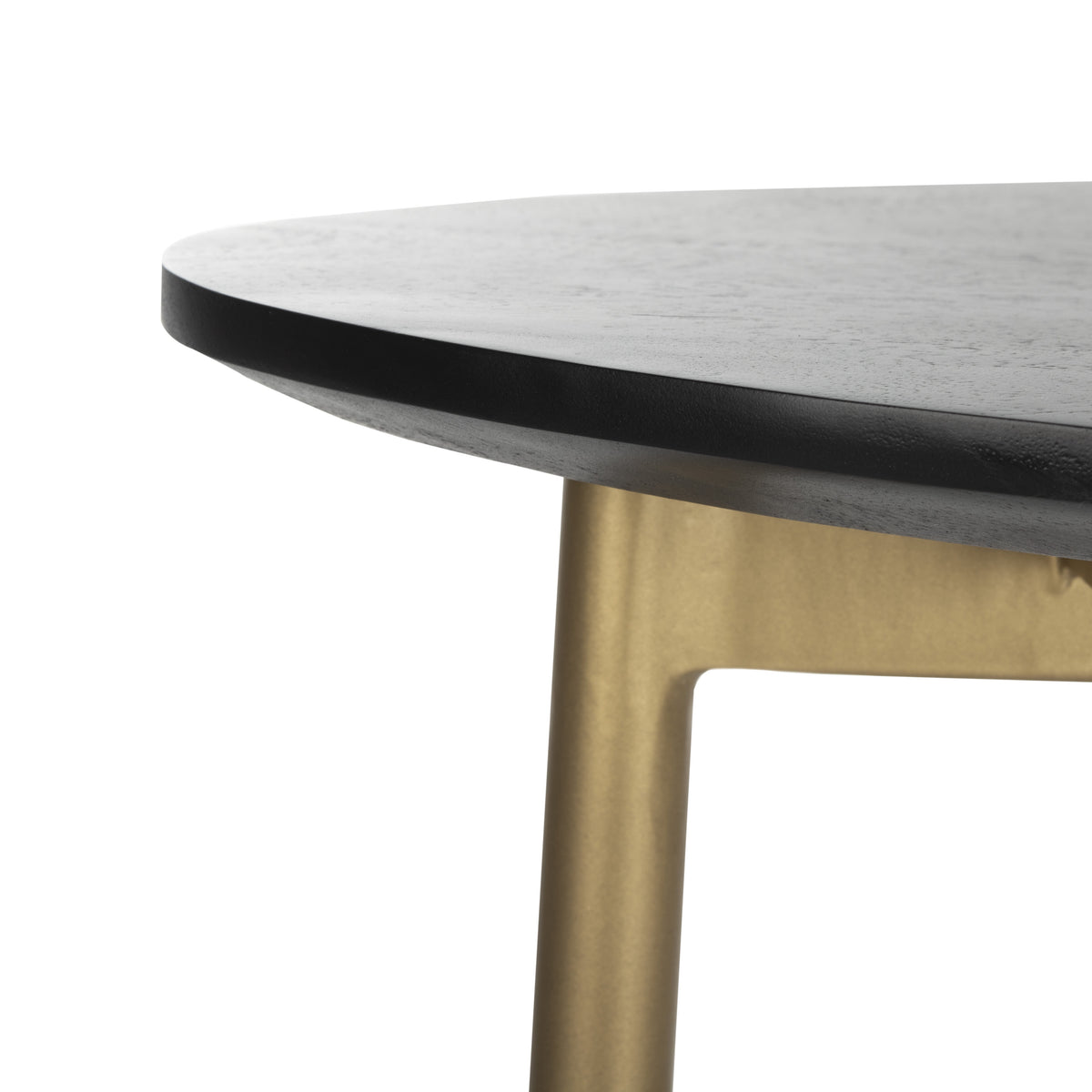 AVERO™ Kaiya Contemporary Glam C-Table, Black/Gold, Black/Gold - AVERO™