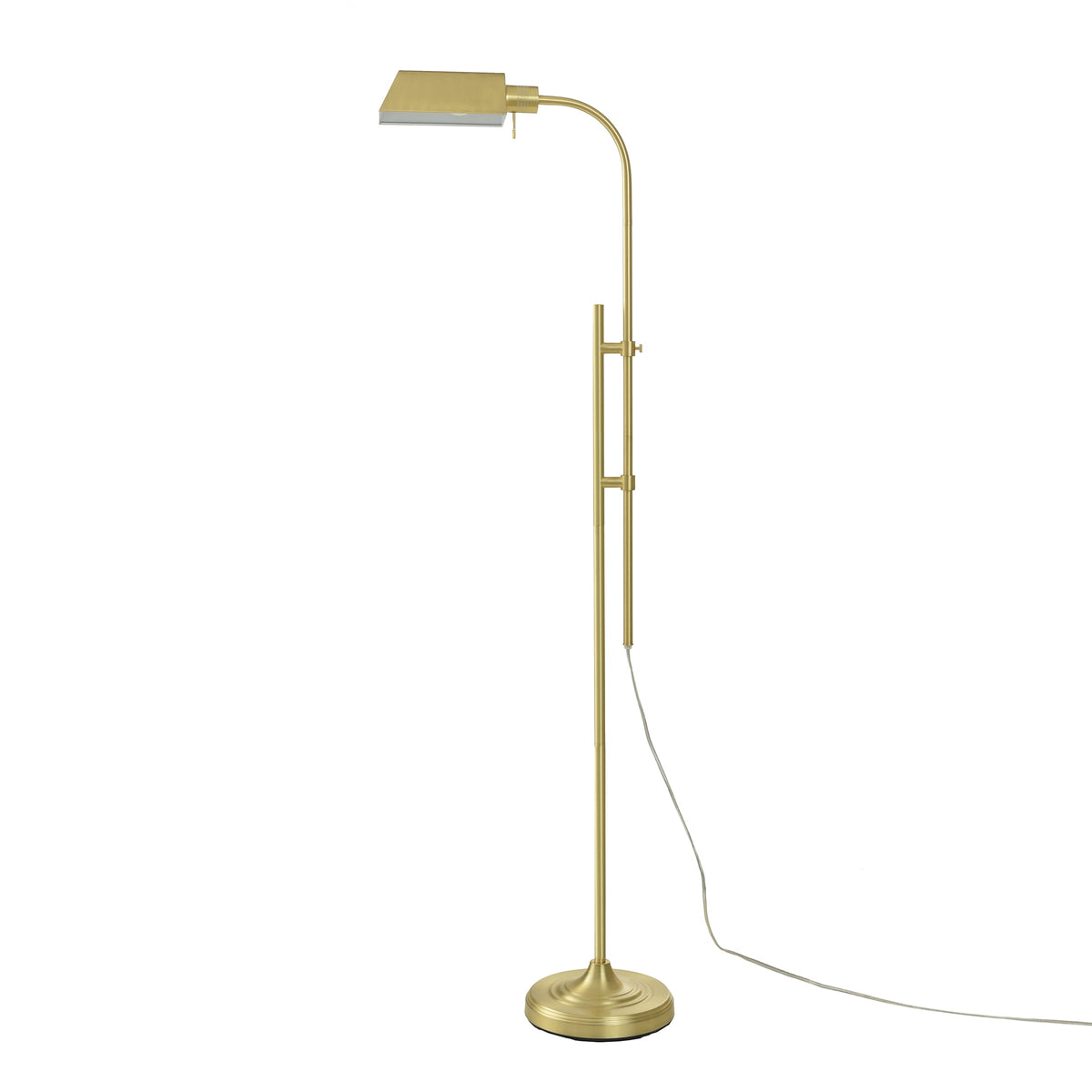 AVERO™ 1-Light Modern Adjustable Brass Floor Lamp Gold - AVERO™