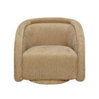 AVERO™ Sienna Swivel Accent Chair, Caramel Velvet Fabric - AVERO™