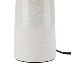 AVERO™ 17 in Reactive Glaze Ceramic Table Lamp with Off-White Shade - AVERO™