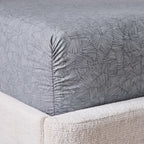 AVERO™ Cool & Crisp 300 Thread Count Cotton Percale Bed Sheet Set, Ziggy Geo Print Gray, Twin - AVERO™