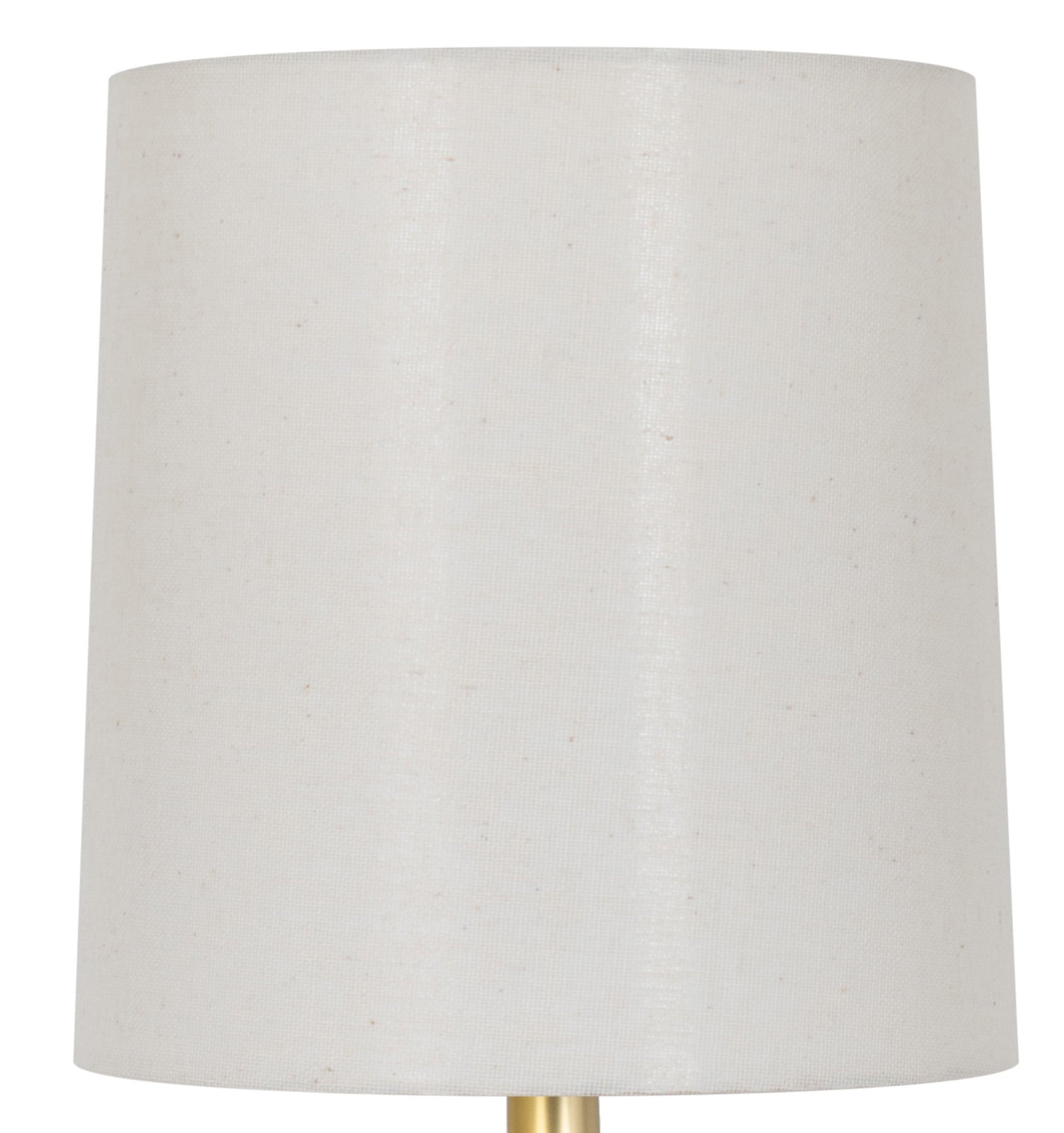 AVERO™ (3 Pack) 12.5 Mini Black Wood Ball Table Lamp with White Fabric Shade - AVERO™