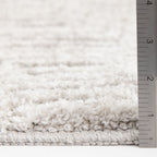 AVERO™ 5' x 7' Gray Geometric Block Hi Low Area Rug - AVERO™