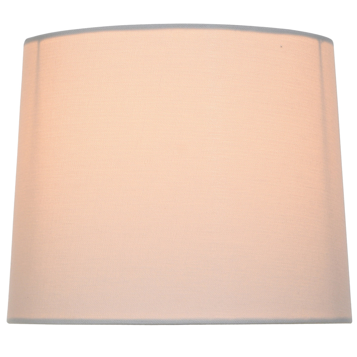 AVERO™ Wood Totem Table Lamp with White Linen Shade, 10"L x 10"W x 18"H - AVERO™