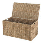 AVERO™ XL Braided Seagrass Storage Trunk - AVERO™