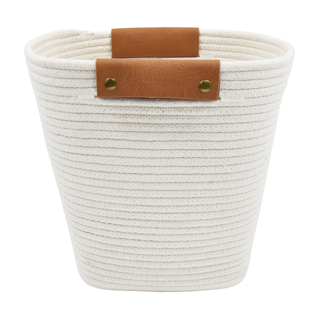 AVERO™ Large Cotton Rope Basket, White, 2 Pieces - AVERO™