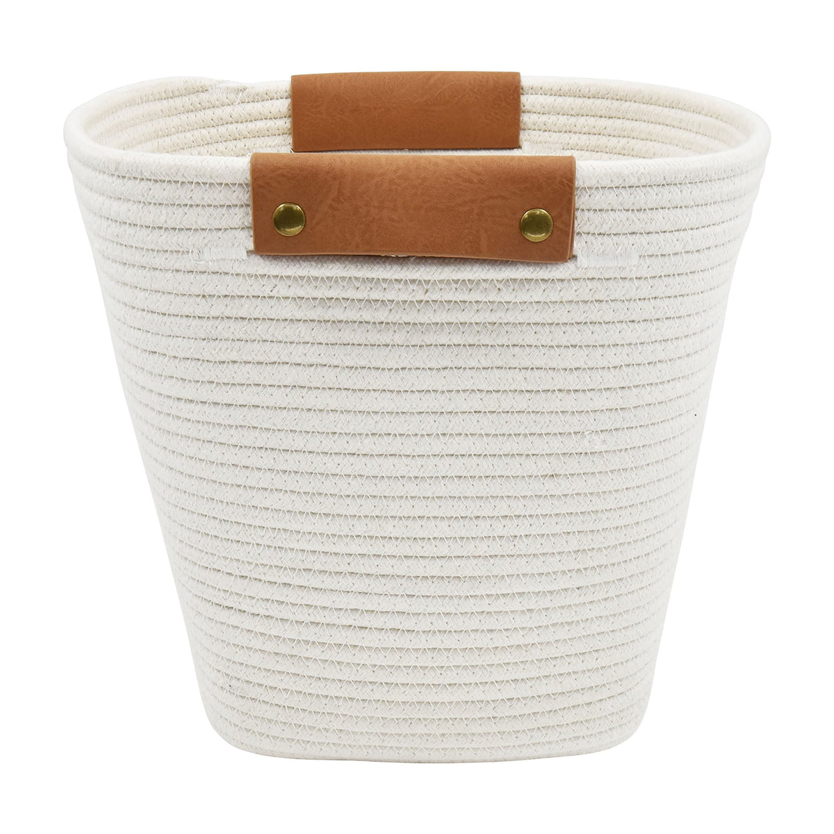 AVERO™ Large Cotton Rope Basket, White, 2 Pieces - AVERO™