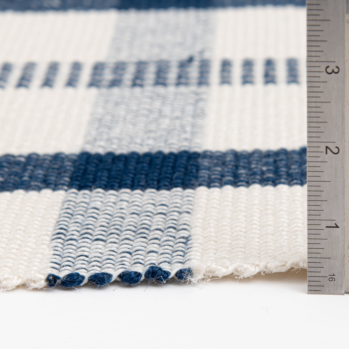 AVERO™ (3 Pack) Blue Plaid Outdoor Layering Rug 24 in x 36 in - AVERO™