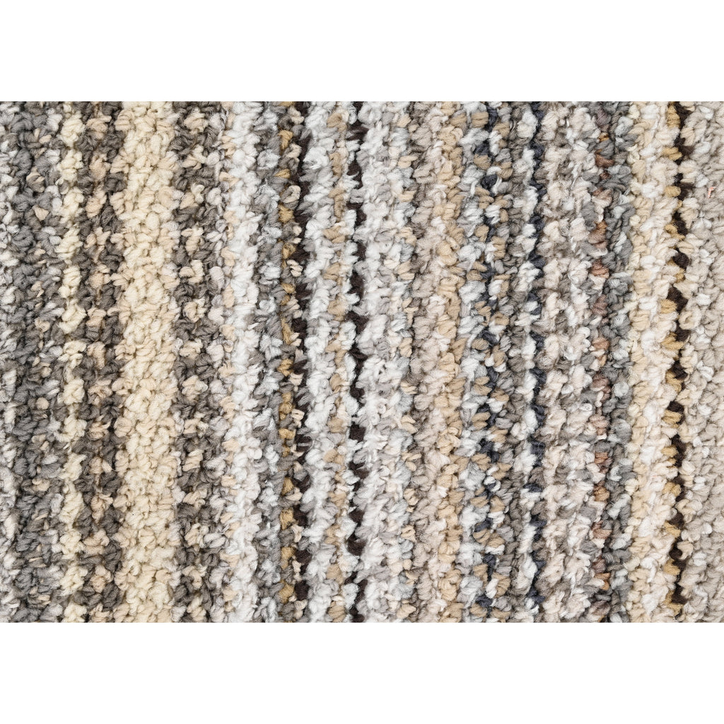AVERO™ 4 Pack Carnival Stripe Polypropylene Indoor Area Rug Assorted Earth Tones 3 ft x 5 ft - AVERO™