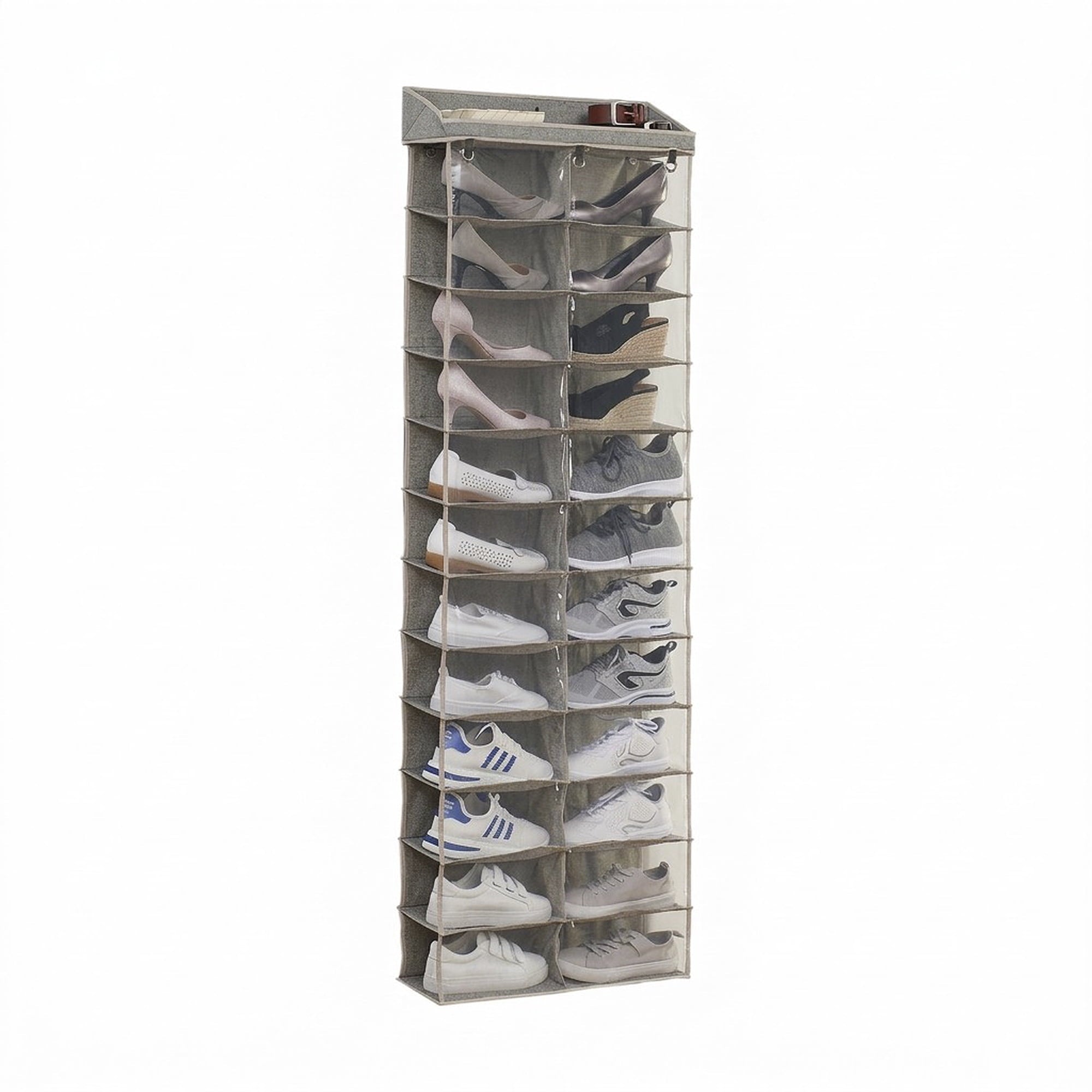 AVERO™ 24-Tier Over The Door Shoe Organizer Shelf - AVERO™