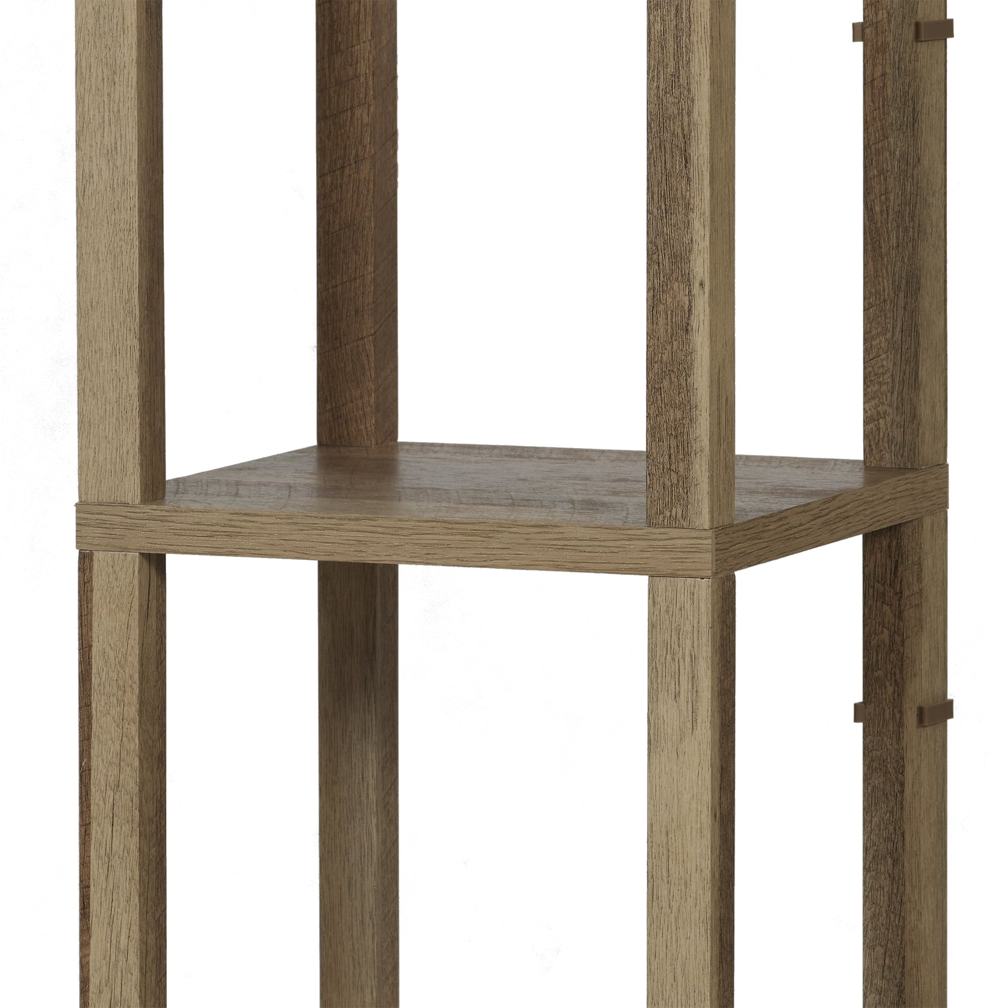 AVERO™ 62.25" Modern Pull Chain Weathered Floor Lamp with Natural Square Shade - AVERO™