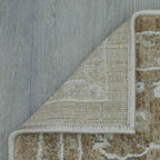 AVERO™ Traditional Plush Beige Medallion Indoor Area Rug, 7' 9" x 10' - AVERO™