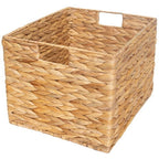 AVERO™ Natural Water Hyacinth Crate, Set of 2, Large - AVERO™