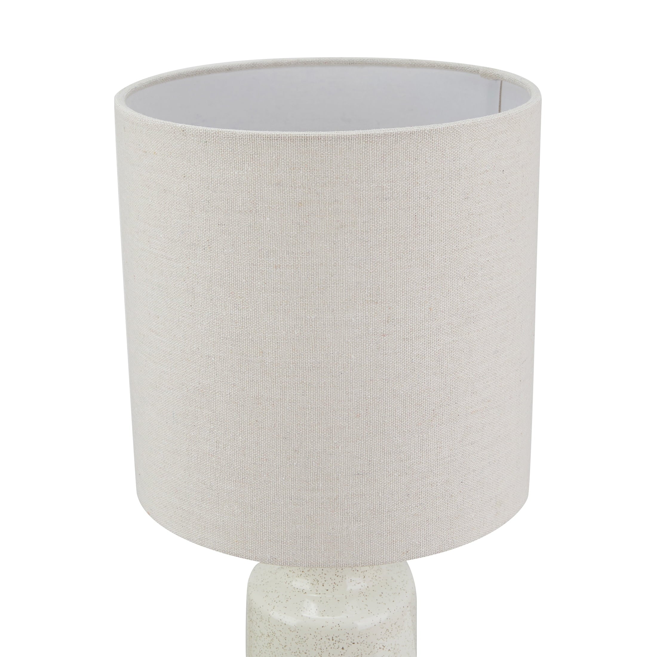 AVERO™ 17 in Reactive Glaze Ceramic Table Lamp with Off-White Shade - AVERO™