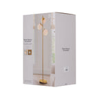 AVERO™ 3-Globe Freestanding Floor Lamp, 65 in, Frosted Glass Shades, Foot Switch - AVERO™