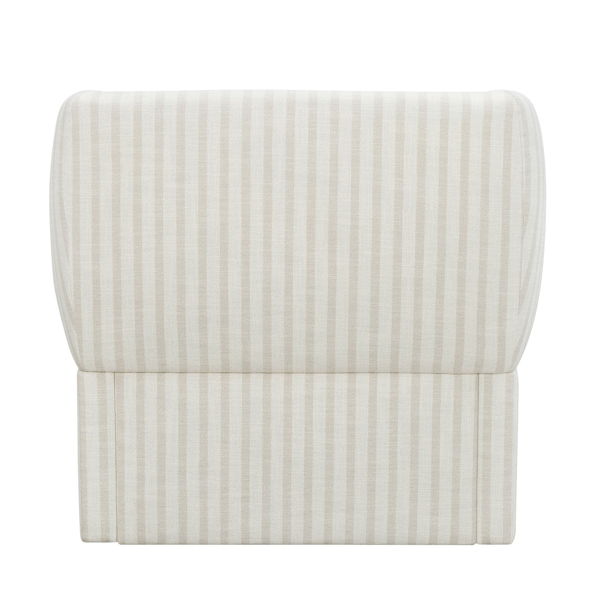 AVERO™ Beautiful Small Space Accent Chair , Beige and White Linen - AVERO™
